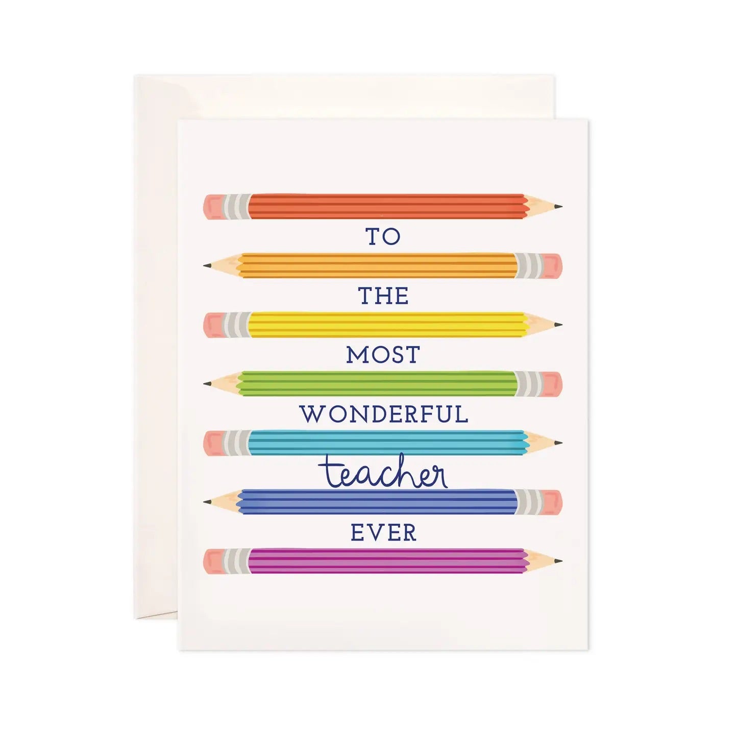 Wonderful Teacher card