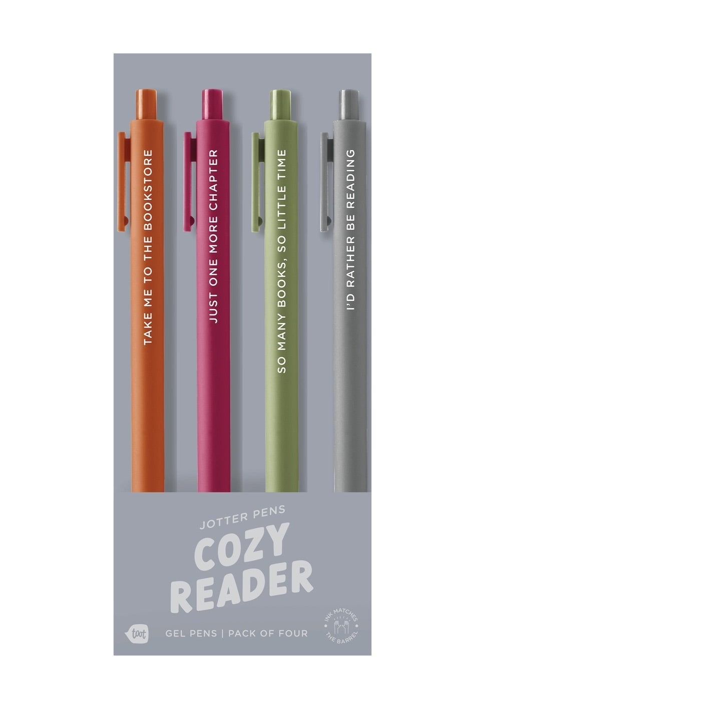 Set of four pens