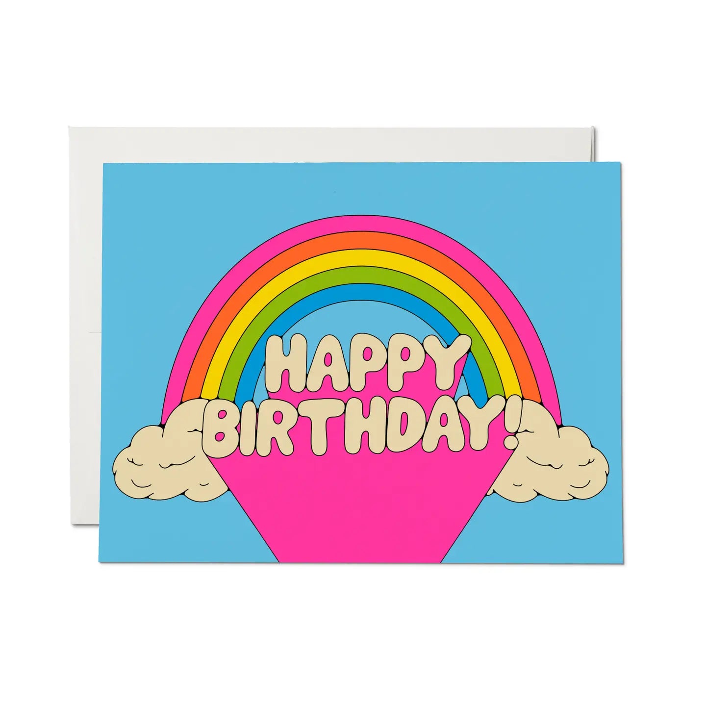 Bright Rainbow Birthday card
