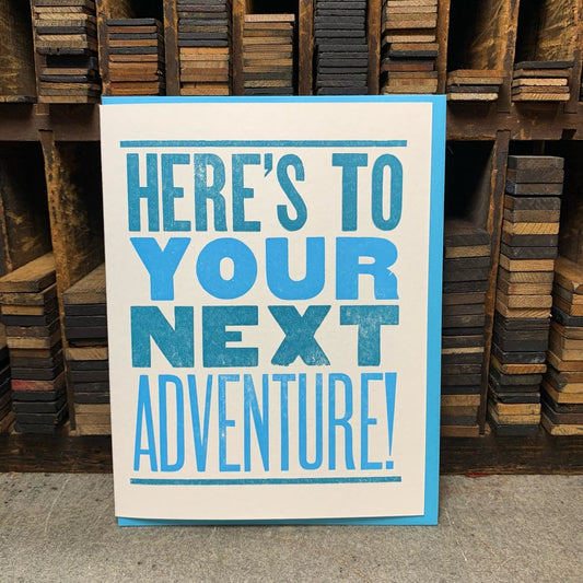 Next Adventure card
