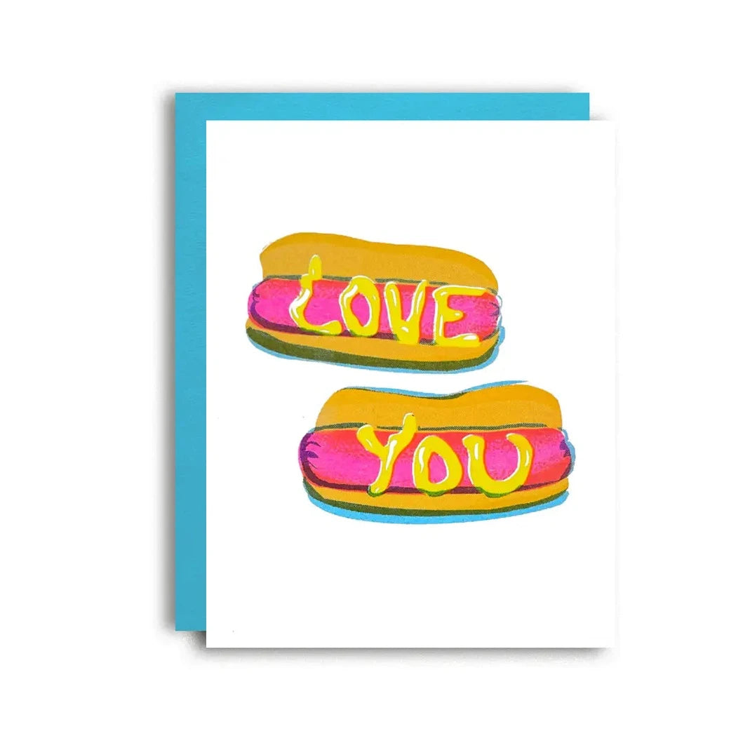 Hot Dog Love card