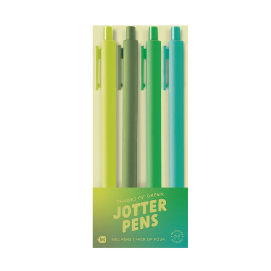 Green Gradient Jotter Set Pens- 4 pack