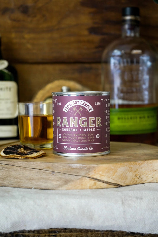 Ranger | Bourbon + Maple 8oz candle