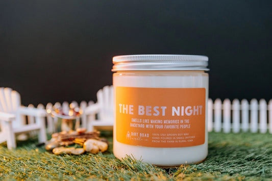 The Best Night 8 oz candle