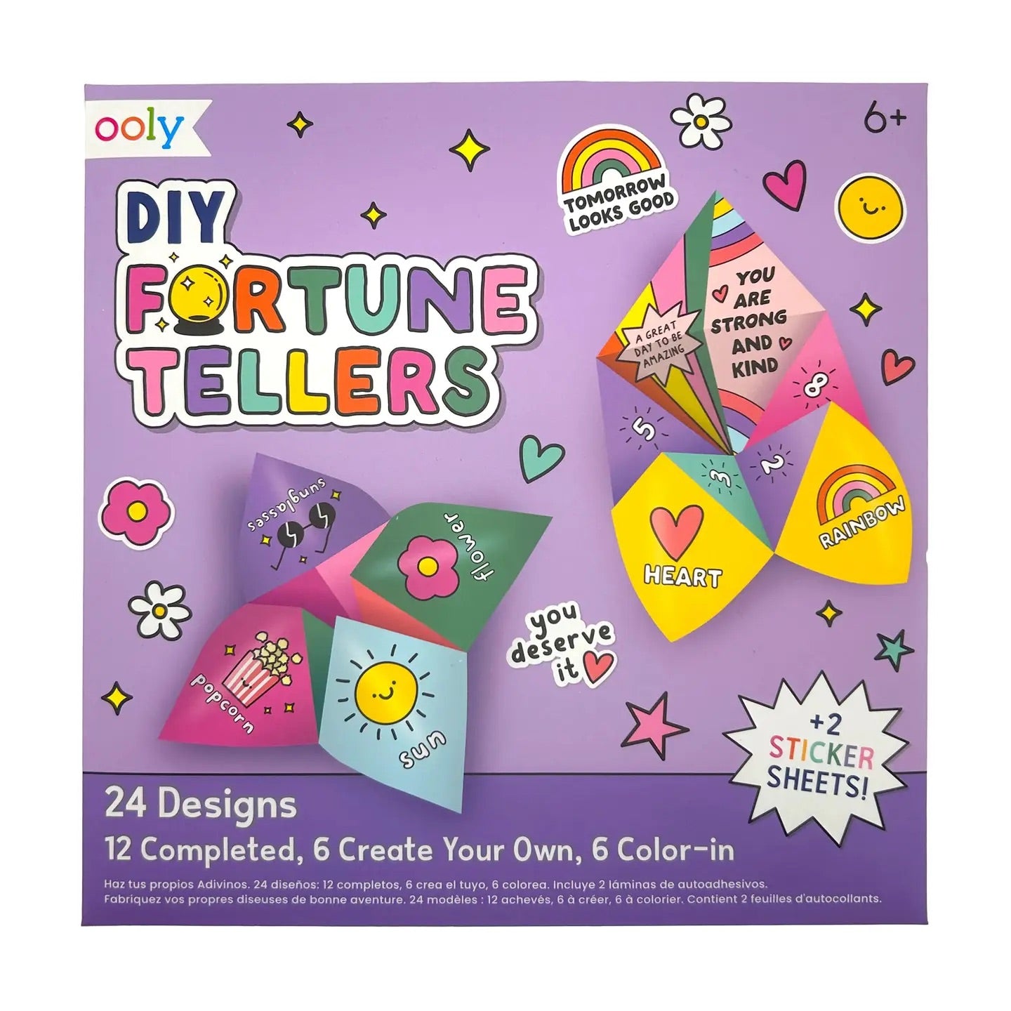 Front cover of DIY fortune teller kit