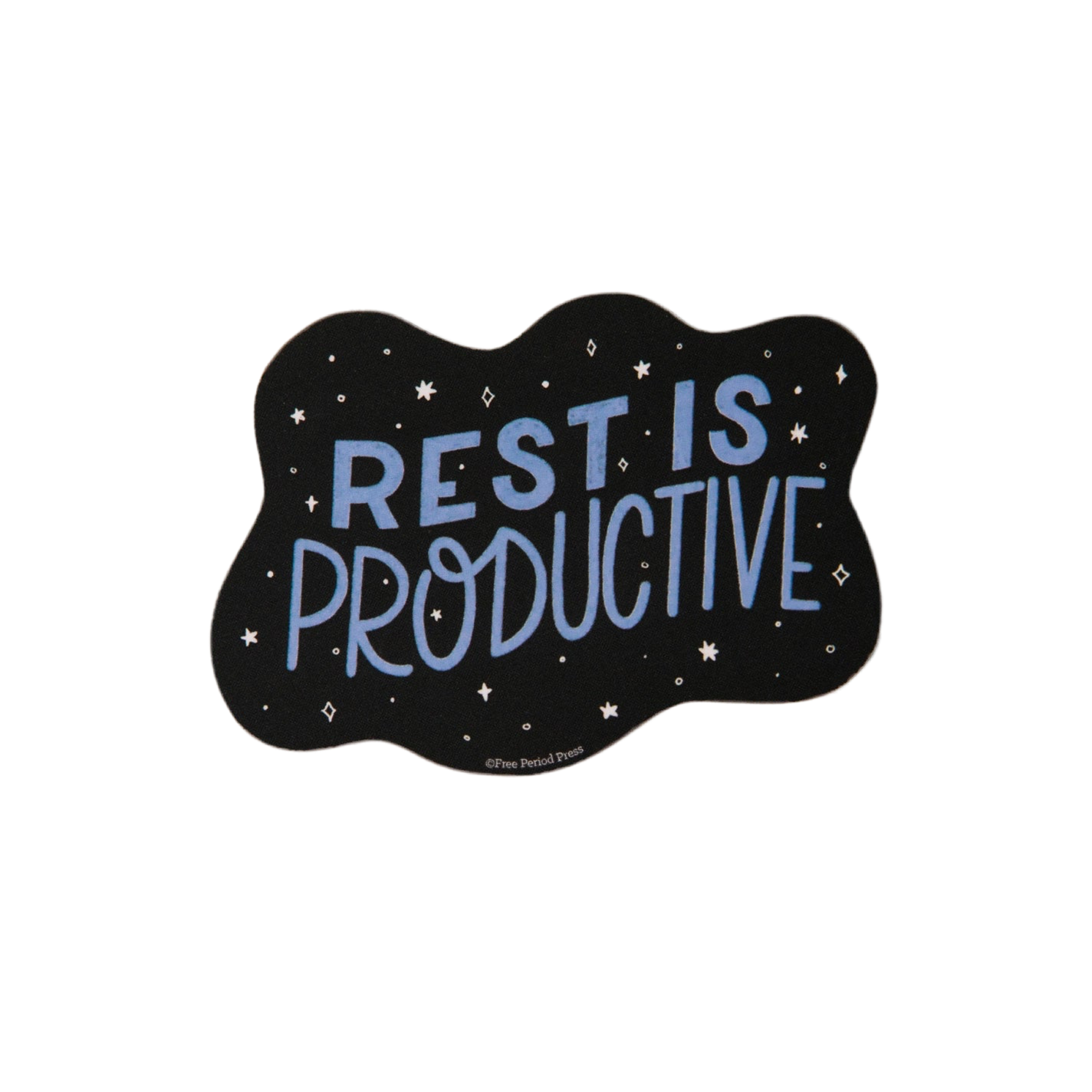 Rest is Productive Stars sticker