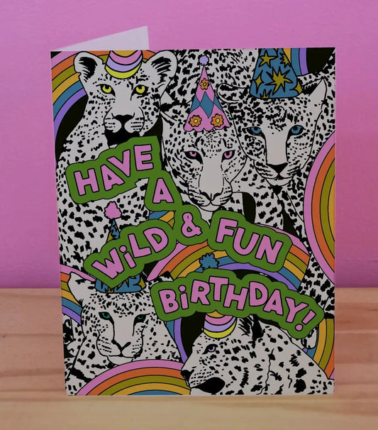 Wild and Fun Birthday card
