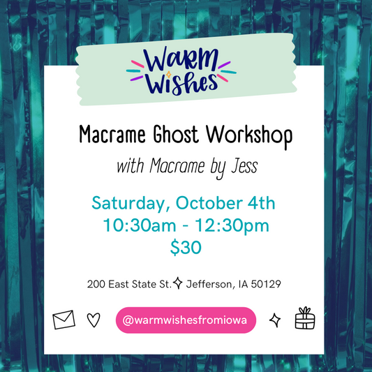 Macrame Ghost workshop