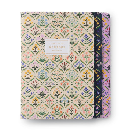 Estee Stitched Notebook Set- 3 pack