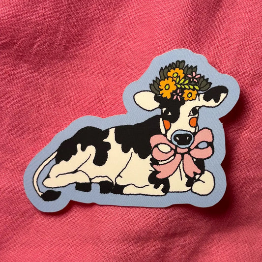 Silly Cow sticker