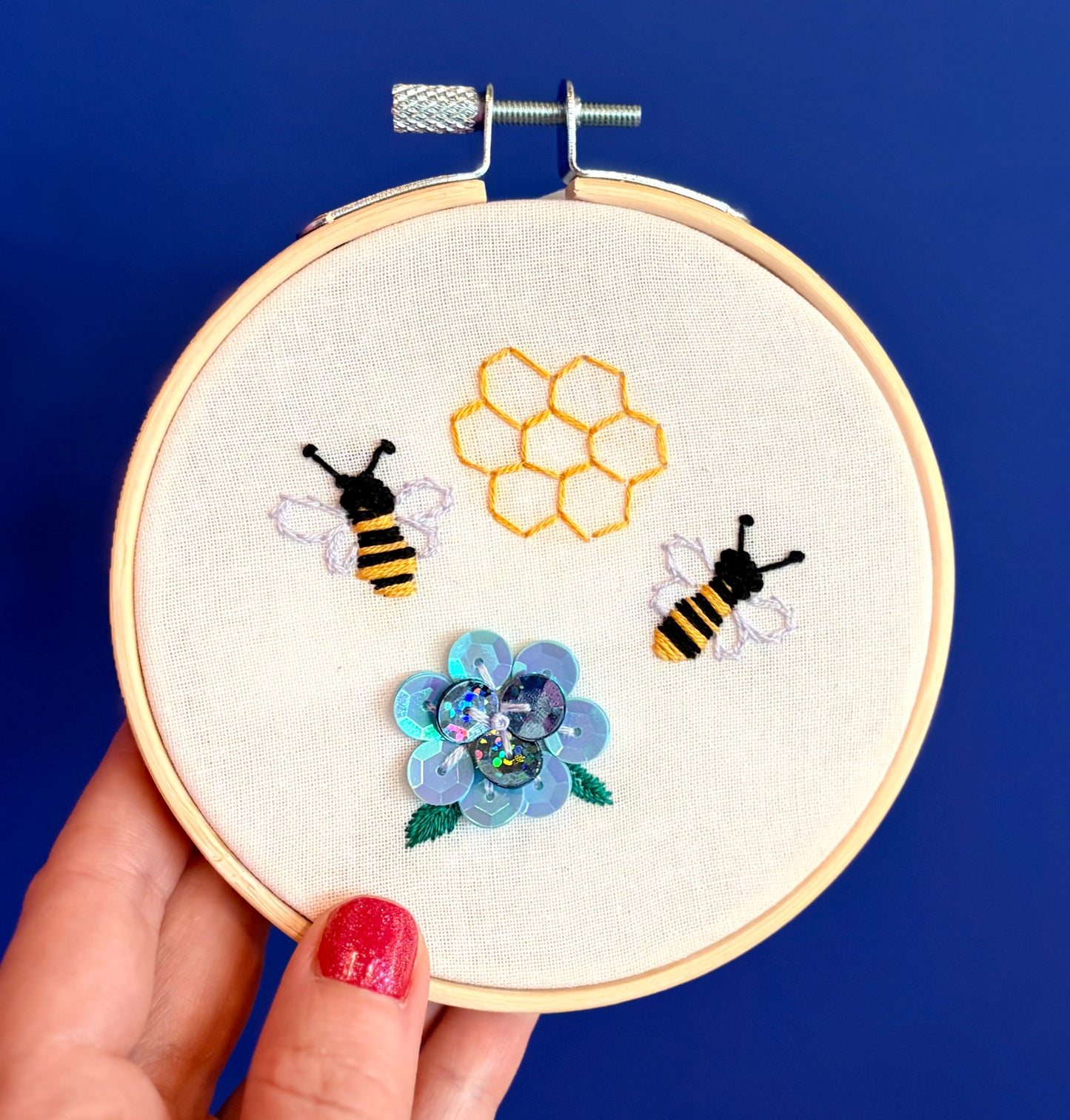 Bee Embroidery workshop