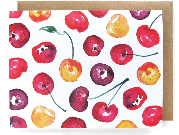 Watercolor Cherries Box Set