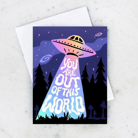 Out Of This World card