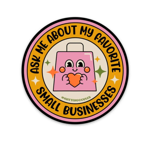 Favorite Small Business sticker