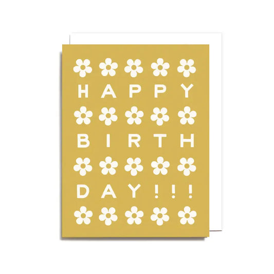 Birthday Daisies card