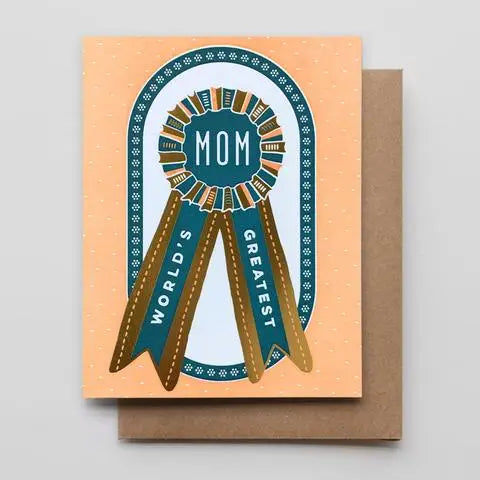 Foil World’s Greatest Mom card