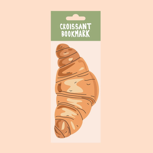 Croissant bookmark in packaging 