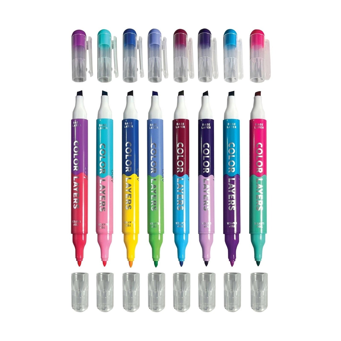Eight markers 