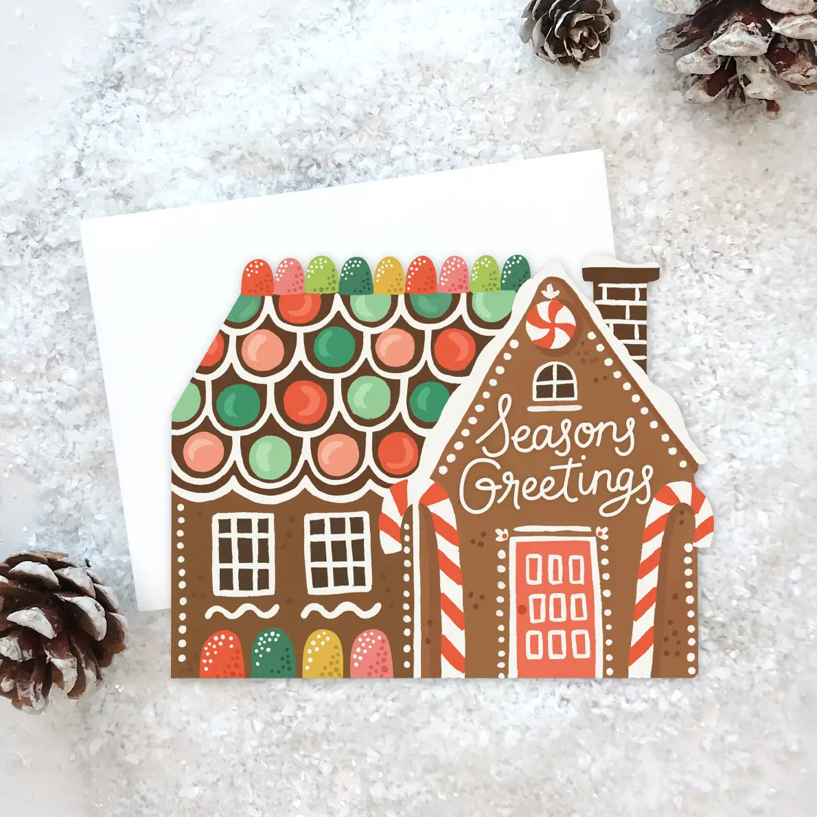 Gingerbread House holiday card