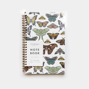 Butterfly + Moth notebook