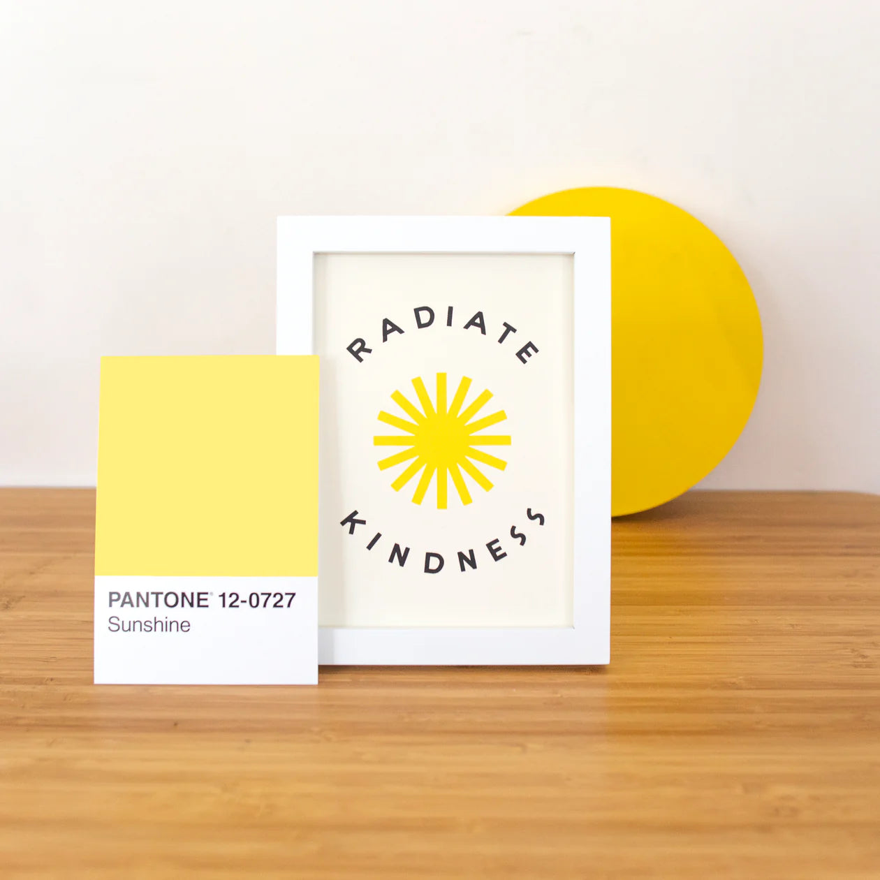 Radiate Kindness 5x7 framed print