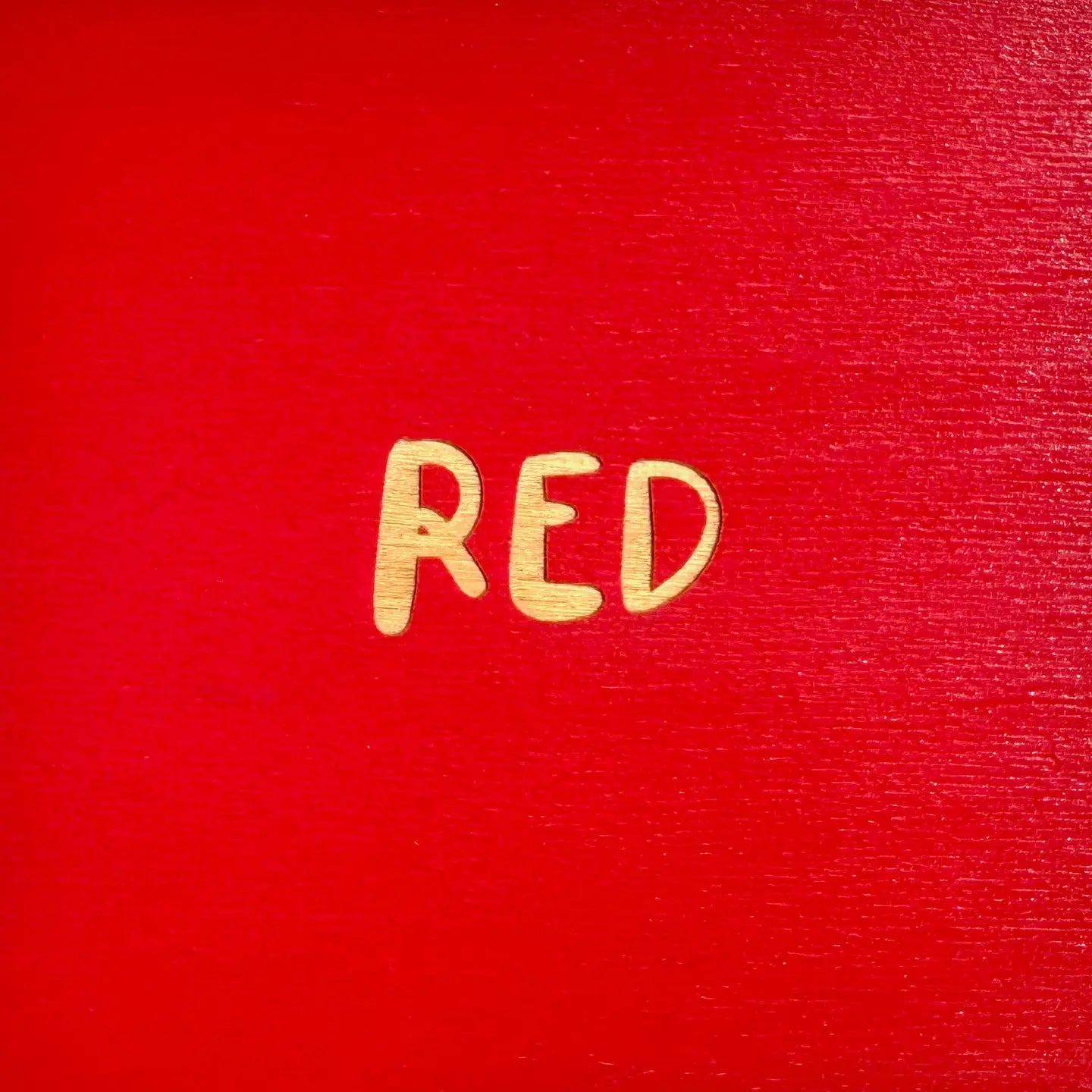 Red color swatch for magnet 