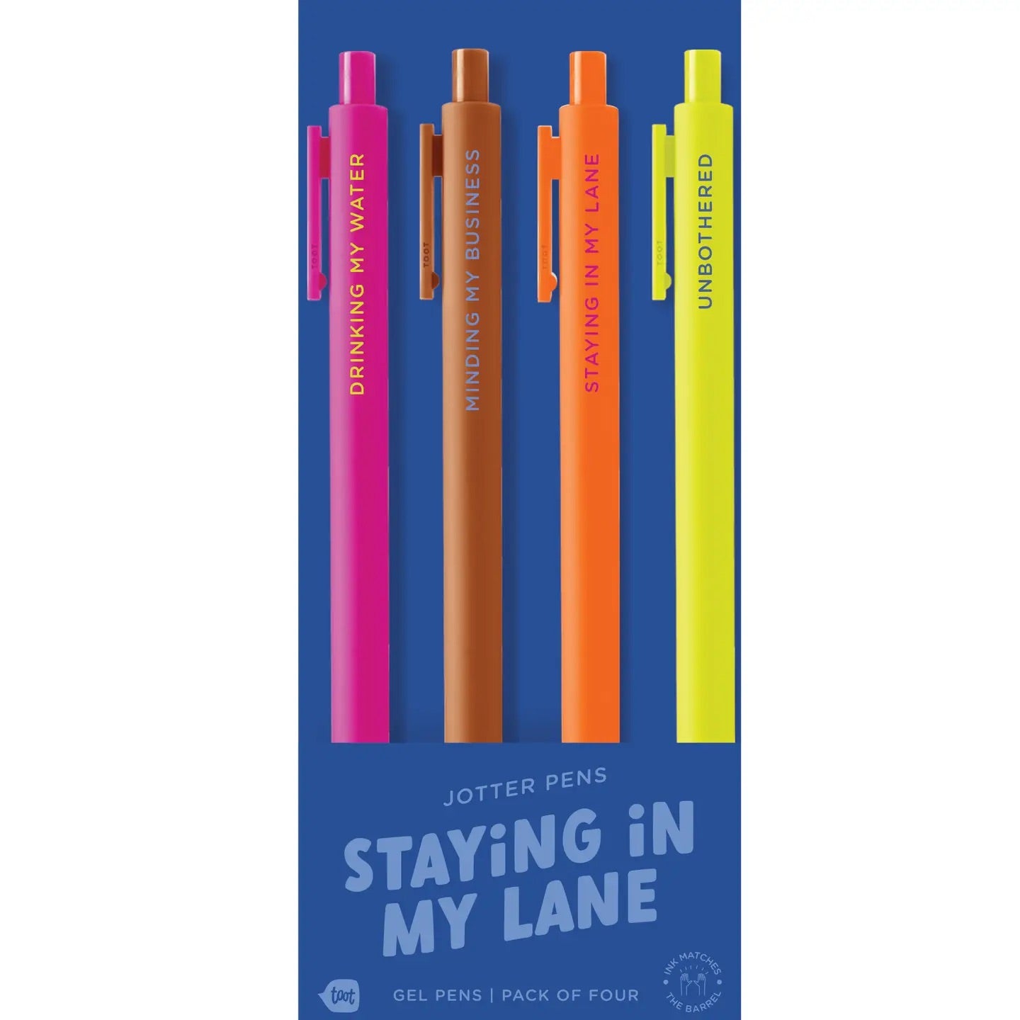 Four pens 